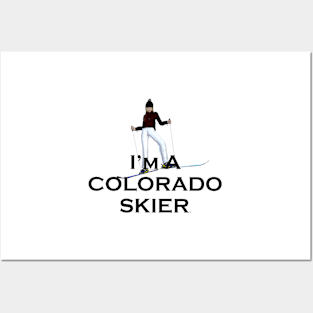 Colorado Skier Posters and Art